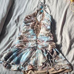 Outcast Mutia Mini Dress Alaska